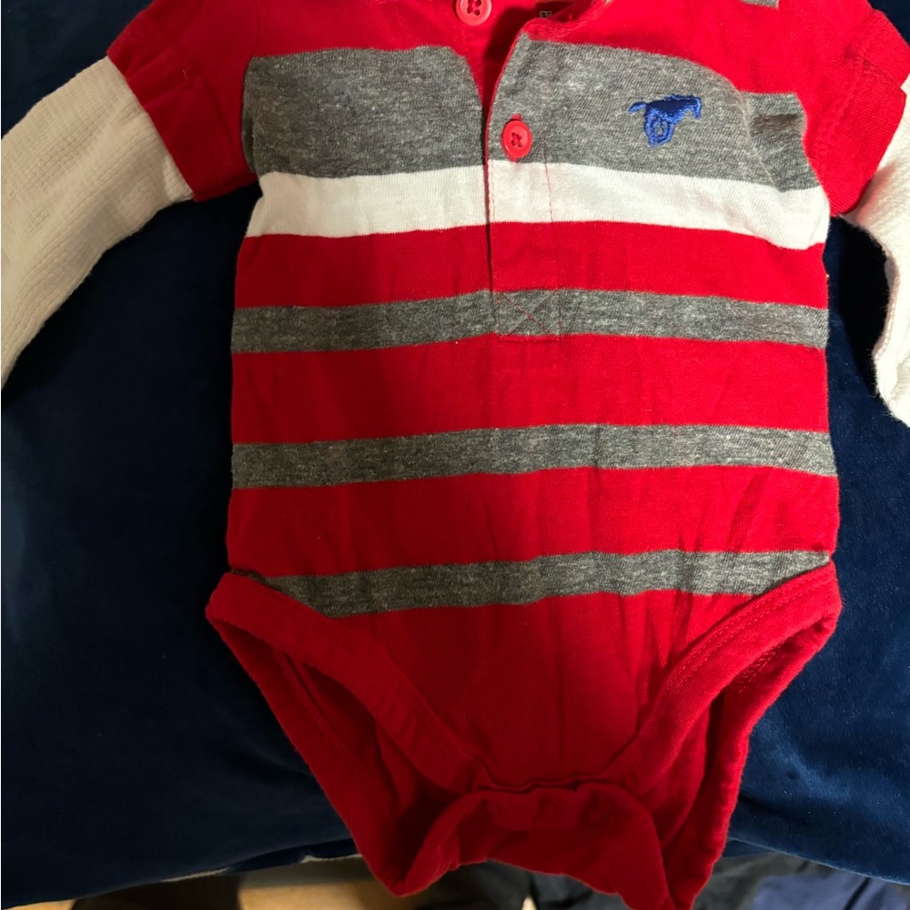 Newborn Wrangler, long sleeved onesie